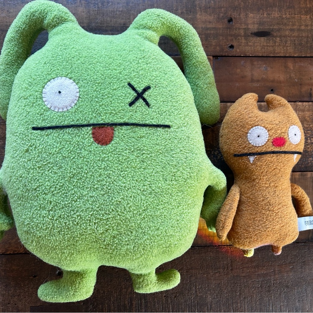 Set of Two Ugly Dolls
